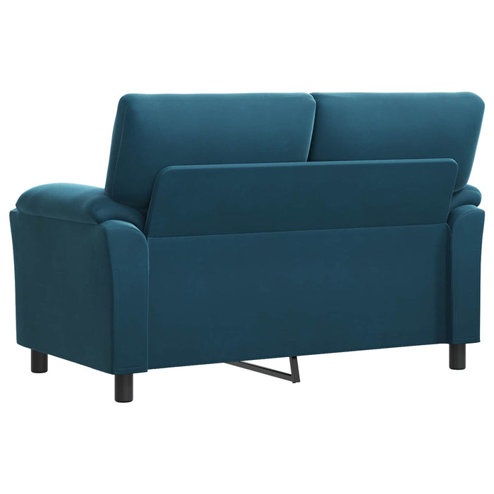Canapea albastru 154 x 85 x 93 cm Catifea WALTI