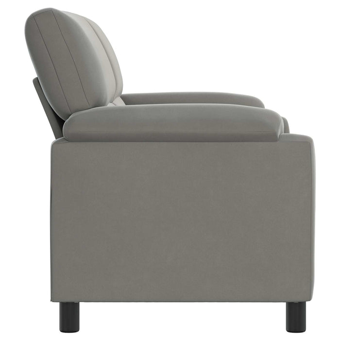 Canapea Gri deschis 174 x 85 x 93 cm Catifea WALTI