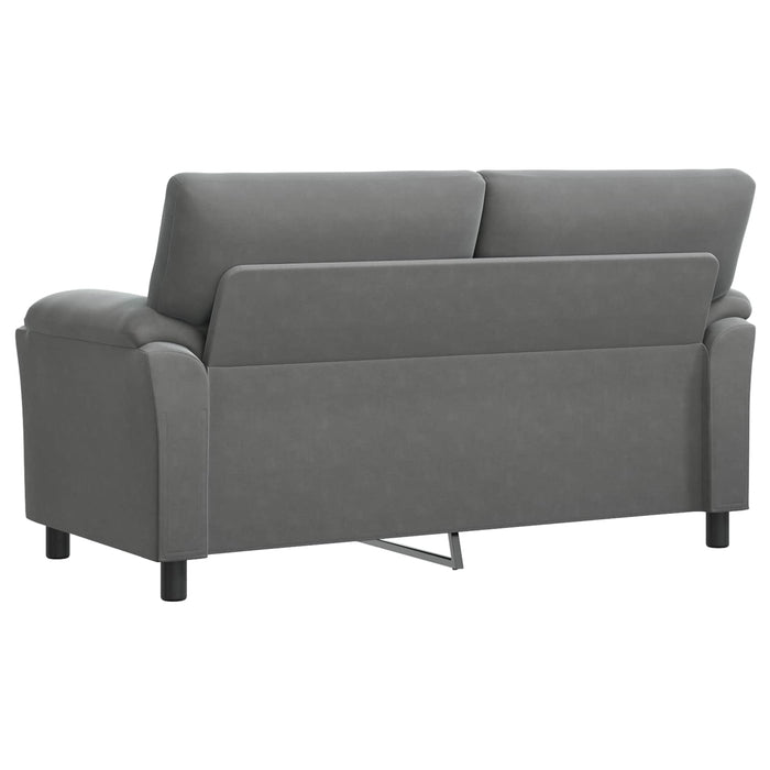 Canapea Gri închis 174 x 85 x 93 cm Catifea WALTI