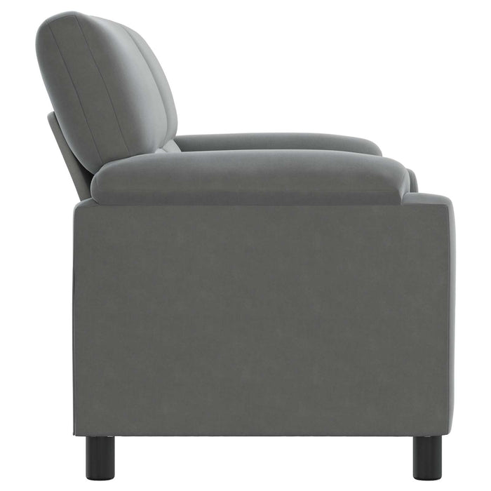 Canapea Gri închis 174 x 85 x 93 cm Catifea WALTI
