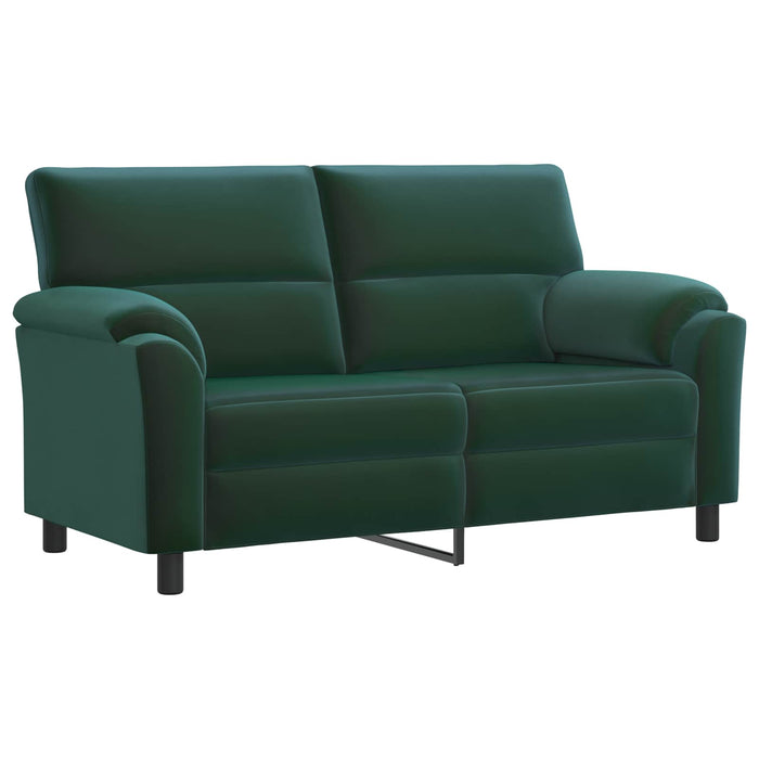 Canapea Verde închis 174 x 85 x 93 cm Catifea WALTI