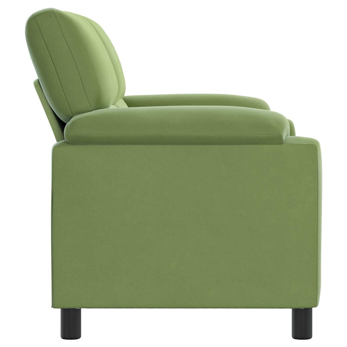 Canapea Verde deschis 174 x 85 x 93 cm Catifea WALTI