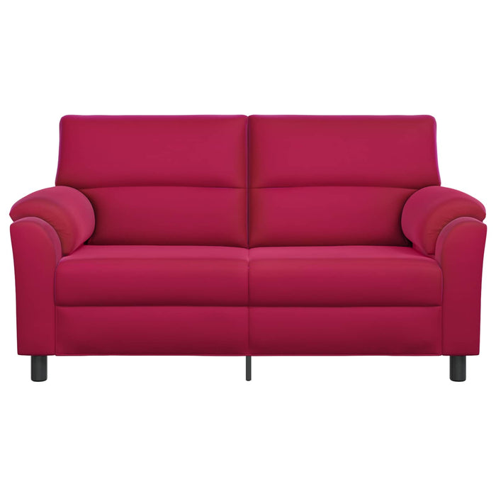 Canapea Roșu Vin 174 x 85 x 93 cm Catifea WALTI