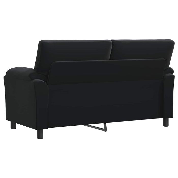 Canapea Negru 174 x 85 x 93 cm Catifea WALTI