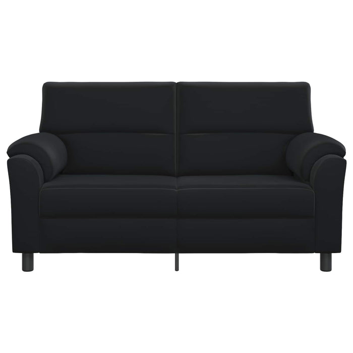 Canapea Negru 174 x 85 x 93 cm Catifea WALTI