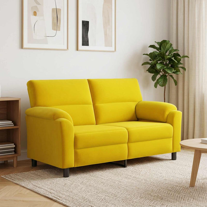Canapea Galben 174 x 85 x 93 cm Catifea WALTI