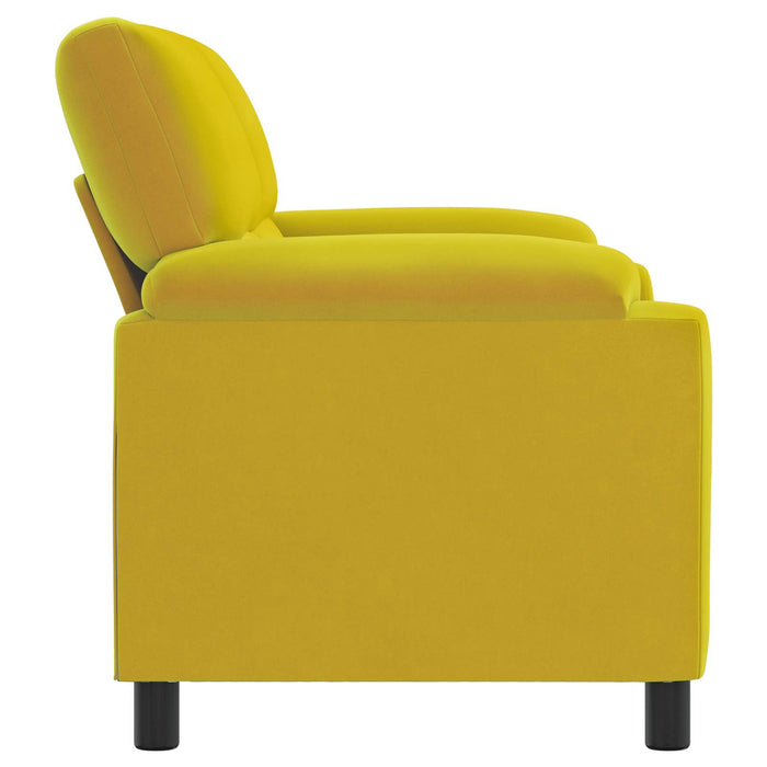 Canapea Galben 174 x 85 x 93 cm Catifea WALTI