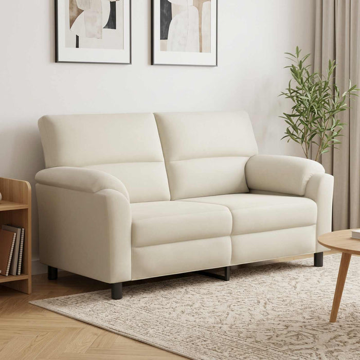 Canapea Crem 174 x 85 x 93 cm Catifea WALTI