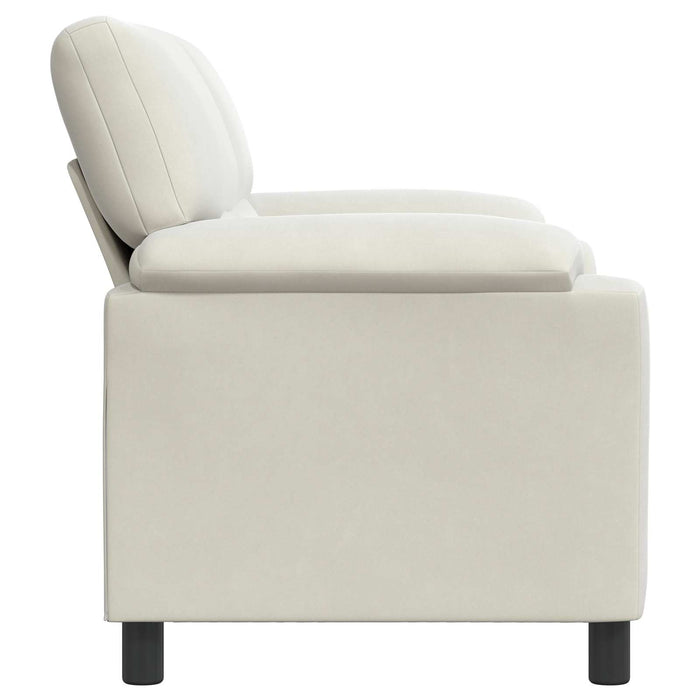 Canapea Crem 174 x 85 x 93 cm Catifea WALTI