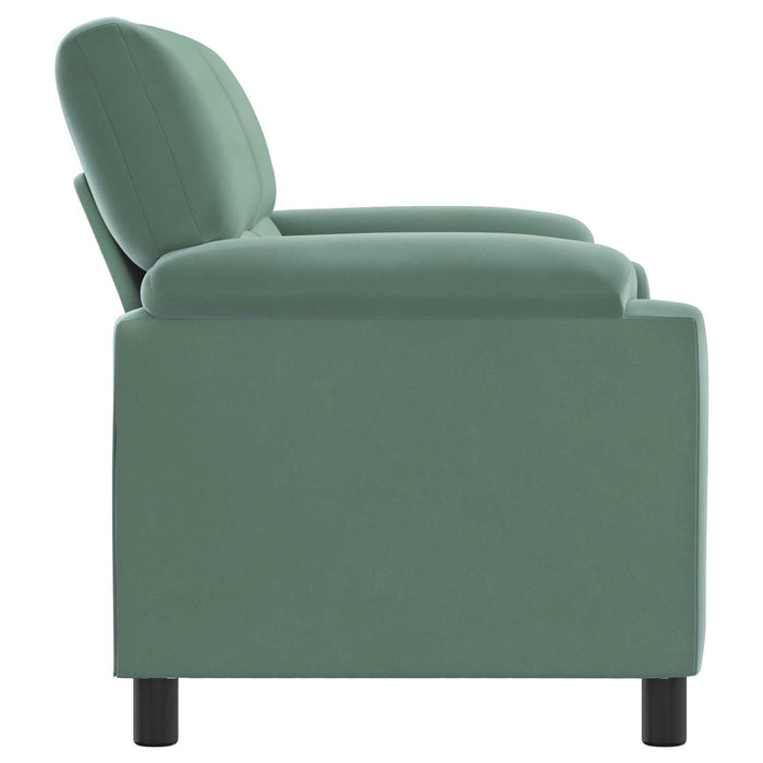 Canapea Verde Mării 174 x 85 x 93 cm Catifea WALTI