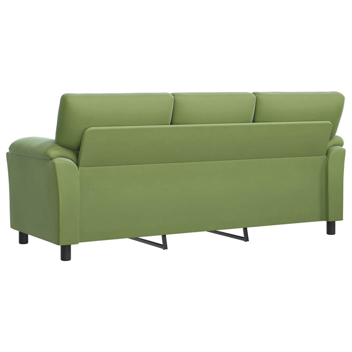 Canapea Verde deschis 214 x 85 x 93 cm Catifea WALTI