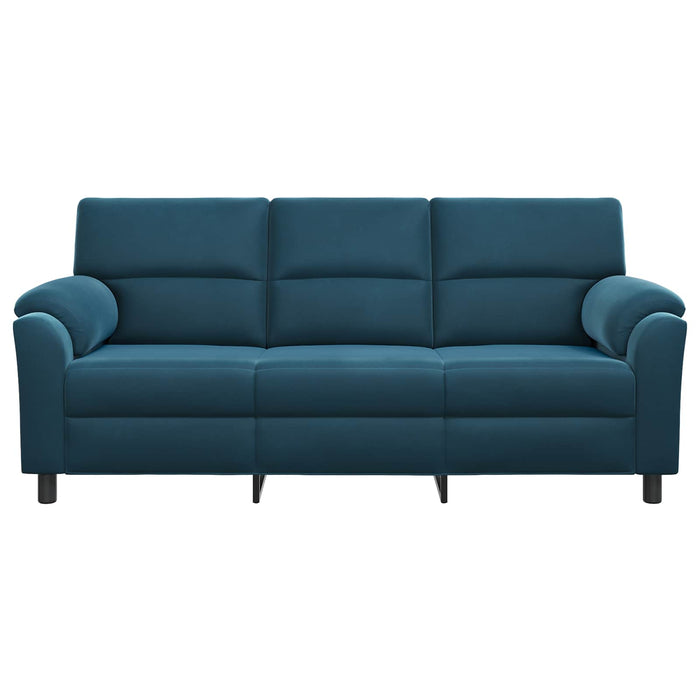 Canapea albastru 214 x 85 x 93 cm Catifea WALTI