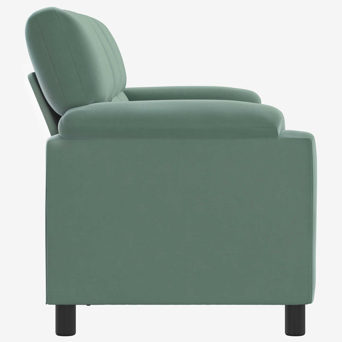 Canapea Verde Mării 214 x 85 x 93 cm Catifea WALTI