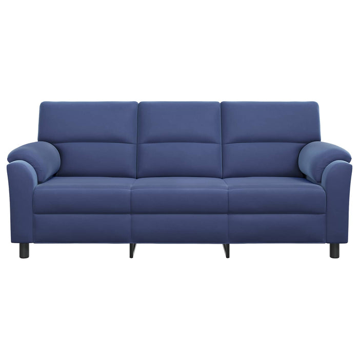 Canapea Albastru Poliție 214 x 85 x 93 cm Catifea WALTI