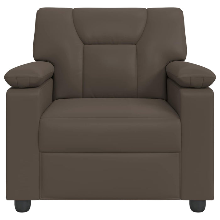 Canapea Gri 91 x 85 x 93 cm Piele artificială WALTI