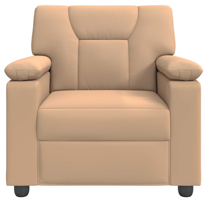 Canapea Cappuccino 91 x 85 x 93 cm Piele artificială WALTI