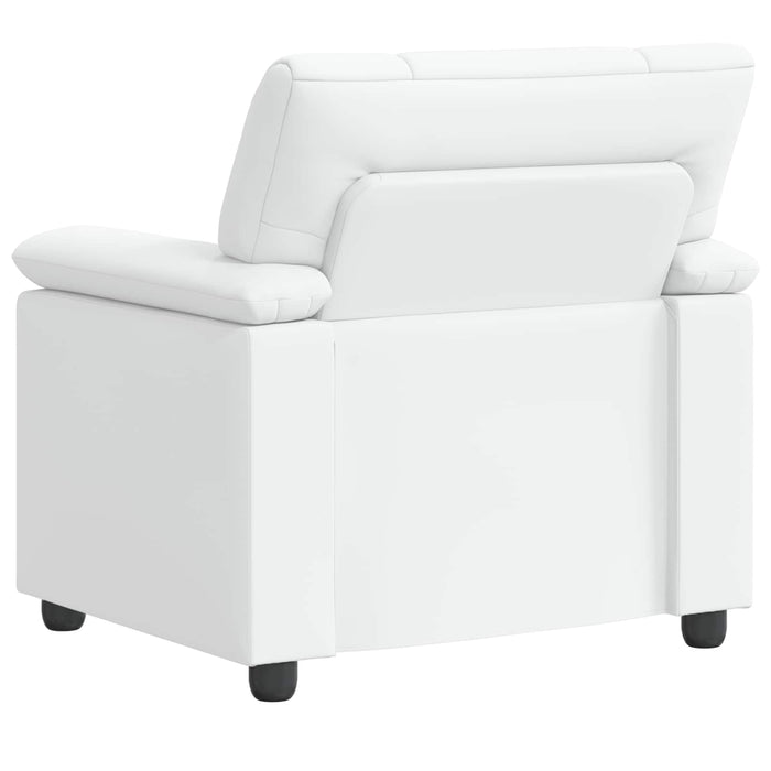 Canapea Alb 91 x 85 x 93 cm Piele artificială WALTI