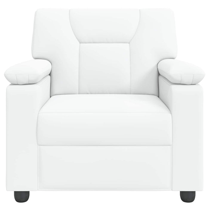 Canapea Alb 91 x 85 x 93 cm Piele artificială WALTI