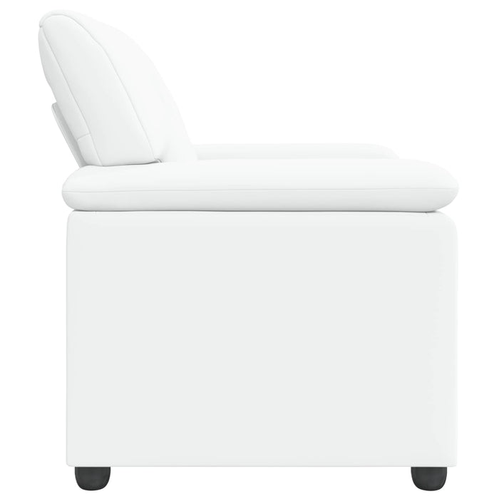 Canapea Alb 91 x 85 x 93 cm Piele artificială WALTI