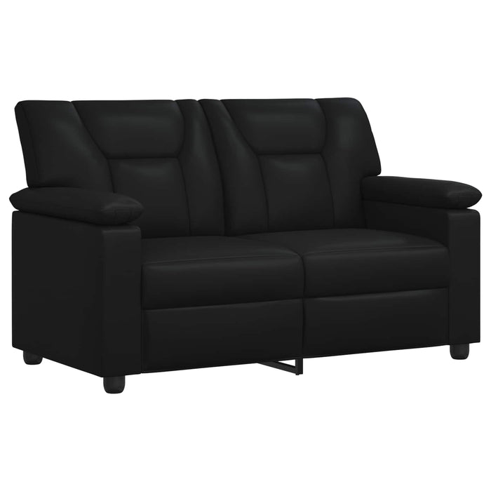 Canapea Negru 151 x 85 x 93 cm Piele artificială WALTI