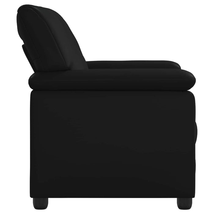 Canapea Negru 151 x 85 x 93 cm Piele artificială WALTI
