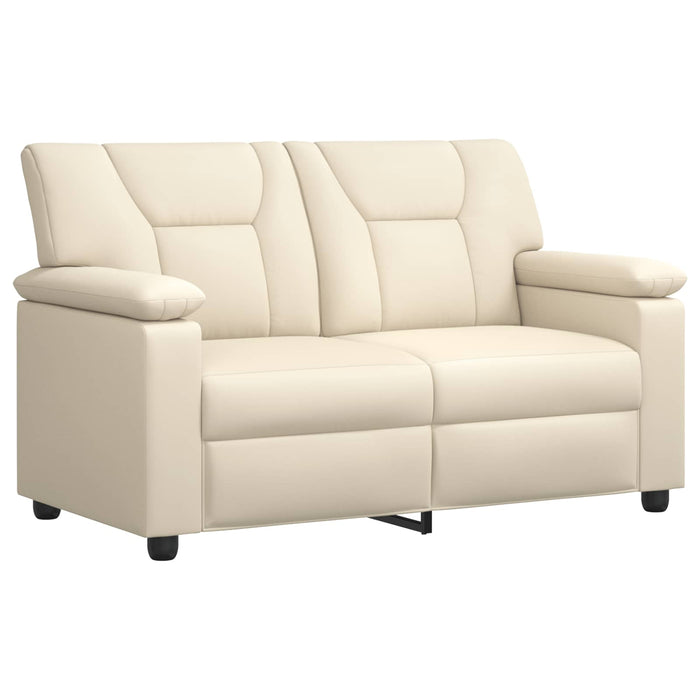 Canapea Crem 151 x 85 x 93 cm Piele artificială WALTI