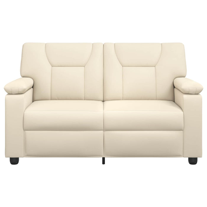 Canapea Crem 151 x 85 x 93 cm Piele artificială WALTI