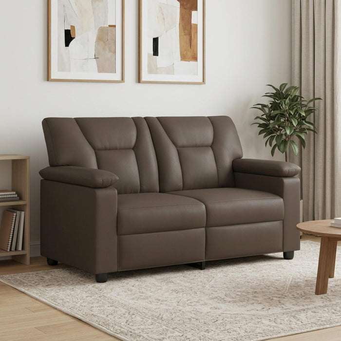 Canapea Gri 151 x 85 x 93 cm Piele artificială WALTI
