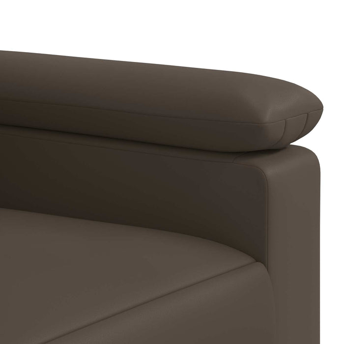 Canapea Gri 151 x 85 x 93 cm Piele artificială WALTI