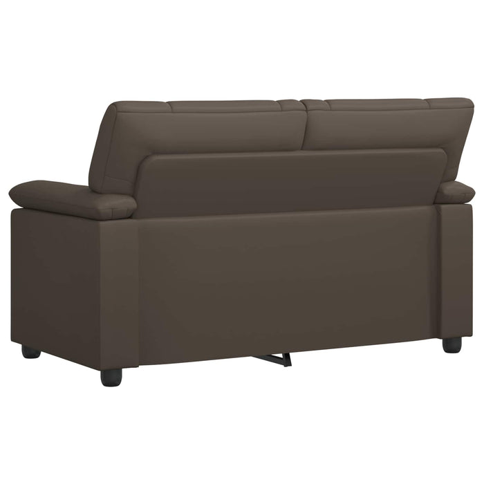 Canapea Gri 151 x 85 x 93 cm Piele artificială WALTI