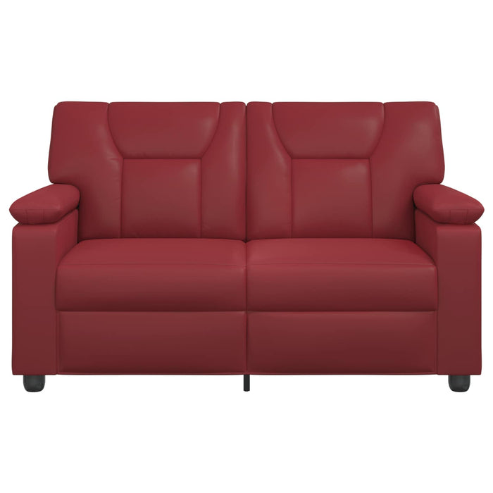 Canapea Roșu Vin 151 x 85 x 93 cm Piele artificială WALTI