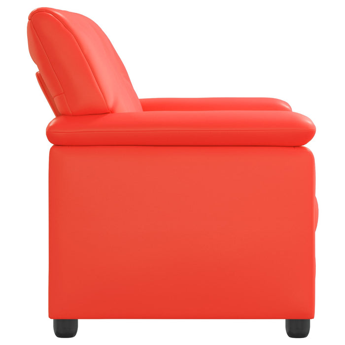 Canapea Roșu 151 x 85 x 93 cm Piele artificială WALTI