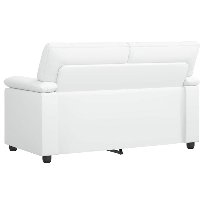 Canapea Alb 151 x 85 x 93 cm Piele artificială WALTI