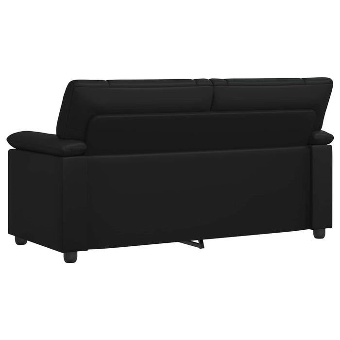 Canapea Negru 171 x 85 x 93 cm Piele artificială WALTI
