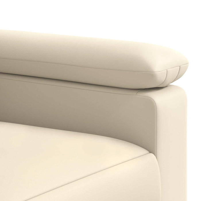 Canapea Crem 171 x 85 x 93 cm Piele artificială WALTI