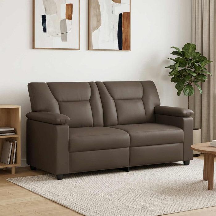 Canapea Gri 171 x 85 x 93 cm Piele artificială WALTI