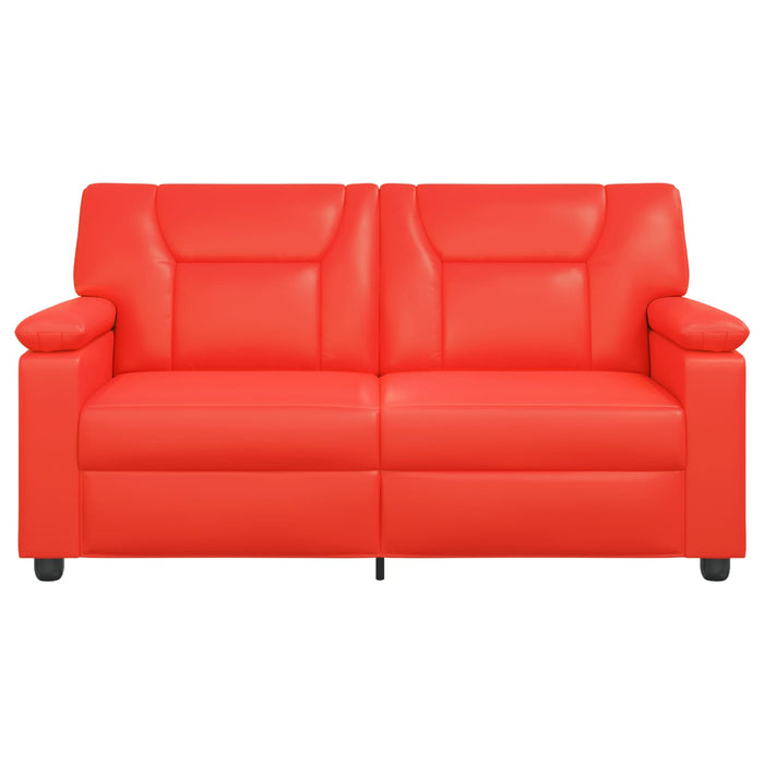 Canapea Roșu 171 x 85 x 93 cm Piele artificială WALTI