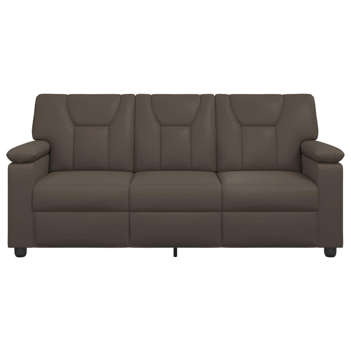 Canapea Gri 191 x 85 x 93 cm Piele artificială WALTI
