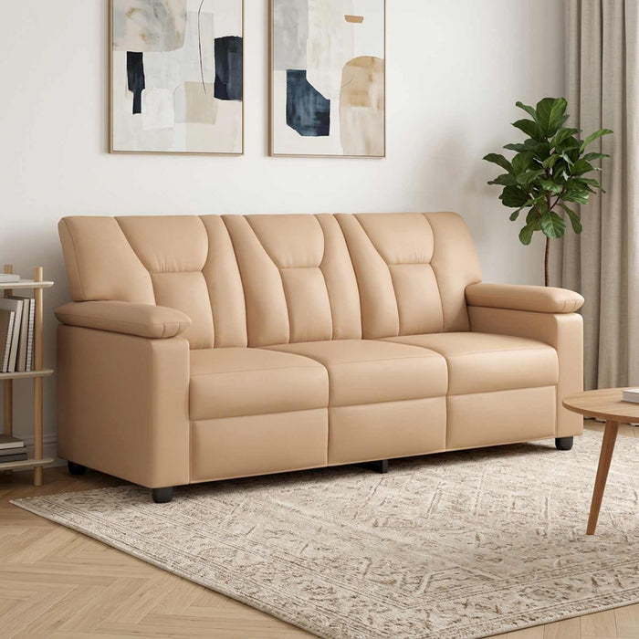 Canapea Cappuccino 191 x 85 x 93 cm Piele artificială WALTI