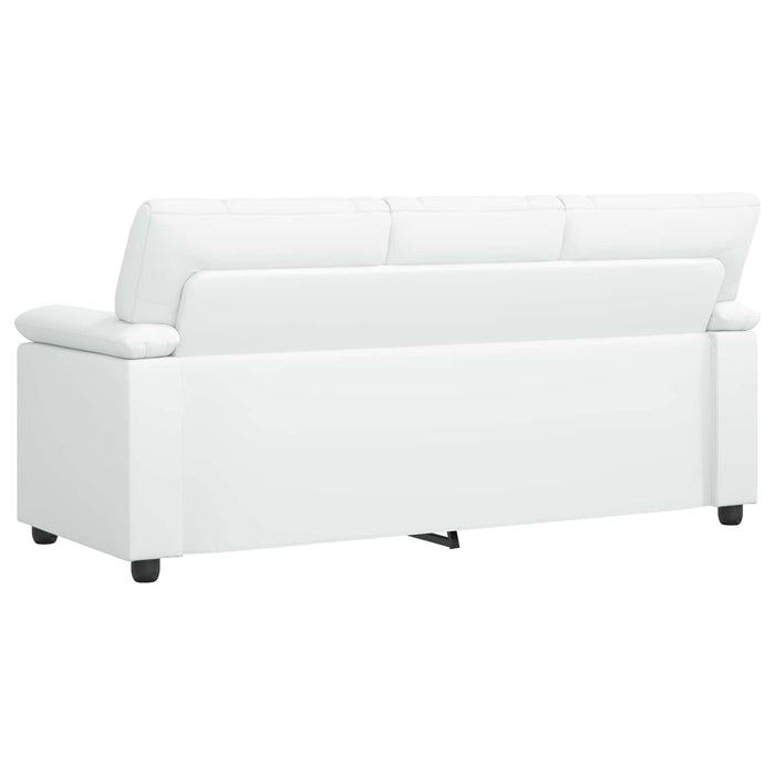 Canapea Alb 191 x 85 x 93 cm Piele artificială WALTI