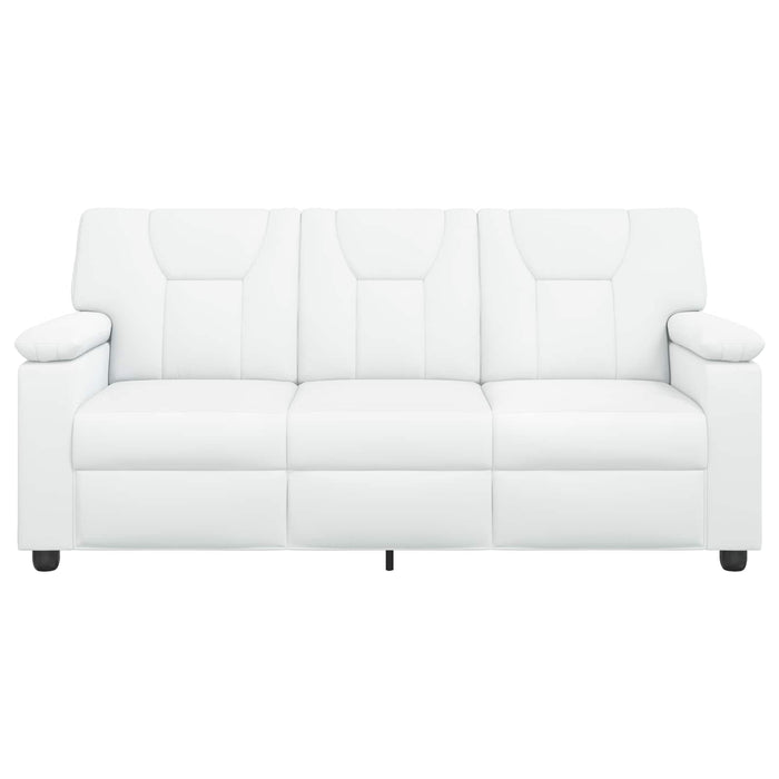 Canapea Alb 191 x 85 x 93 cm Piele artificială WALTI