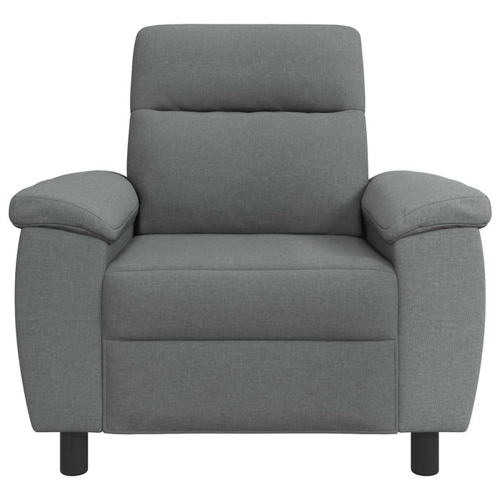 Canapea Gri închis 95 x 90 x 95 cm Țesătură WALTI