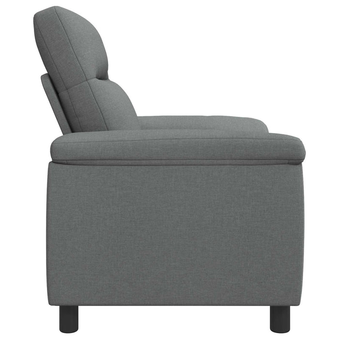 Canapea Gri închis 95 x 90 x 95 cm Țesătură WALTI