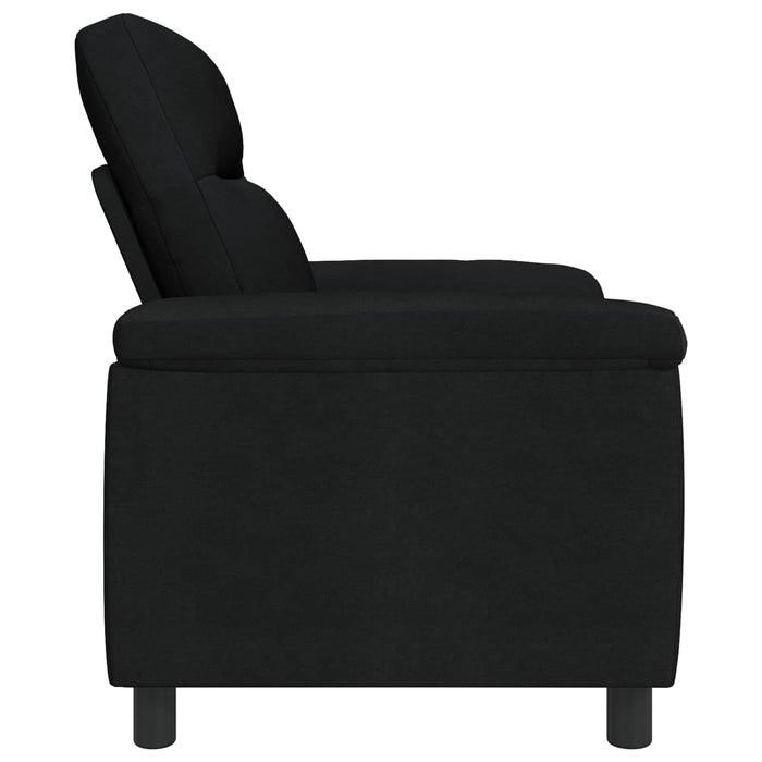 Canapea Negru 95 x 90 x 95 cm Țesătură WALTI