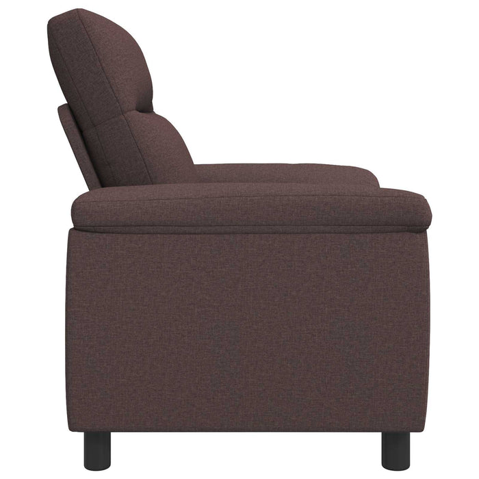 Canapea Maro închis 95 x 90 x 95 cm Țesătură WALTI