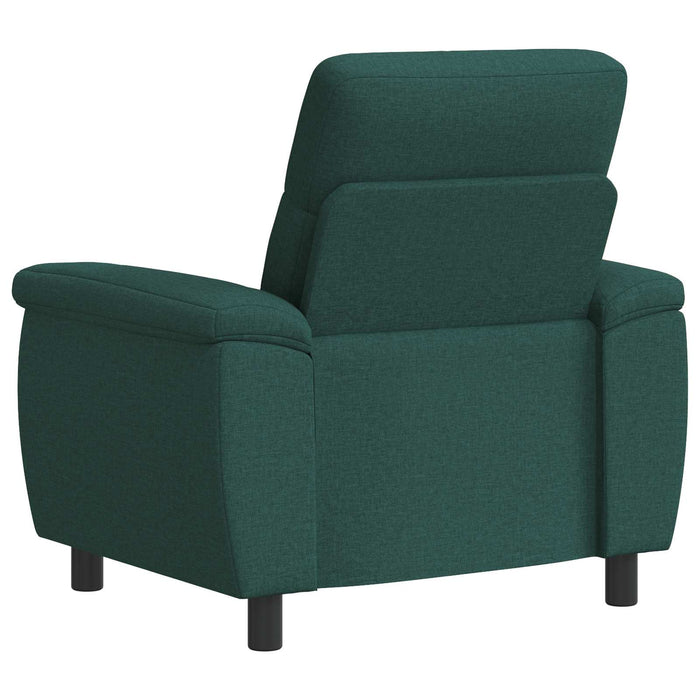 Canapea Verde închis 95 x 90 x 95 cm Țesătură WALTI