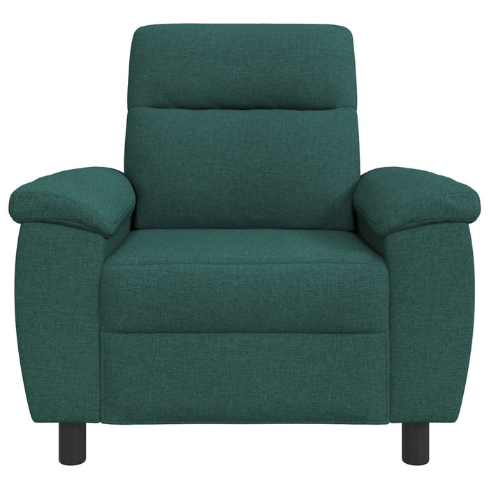 Canapea Verde închis 95 x 90 x 95 cm Țesătură WALTI