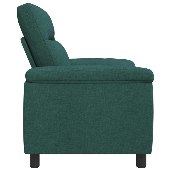 Canapea Verde închis 95 x 90 x 95 cm Țesătură WALTI