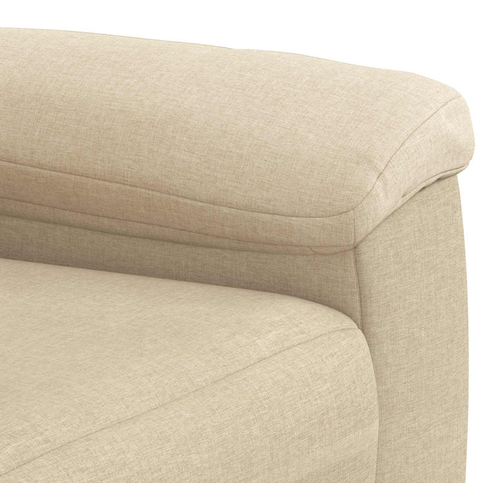 Canapea Crem 95 x 90 x 95 cm Țesătură WALTI