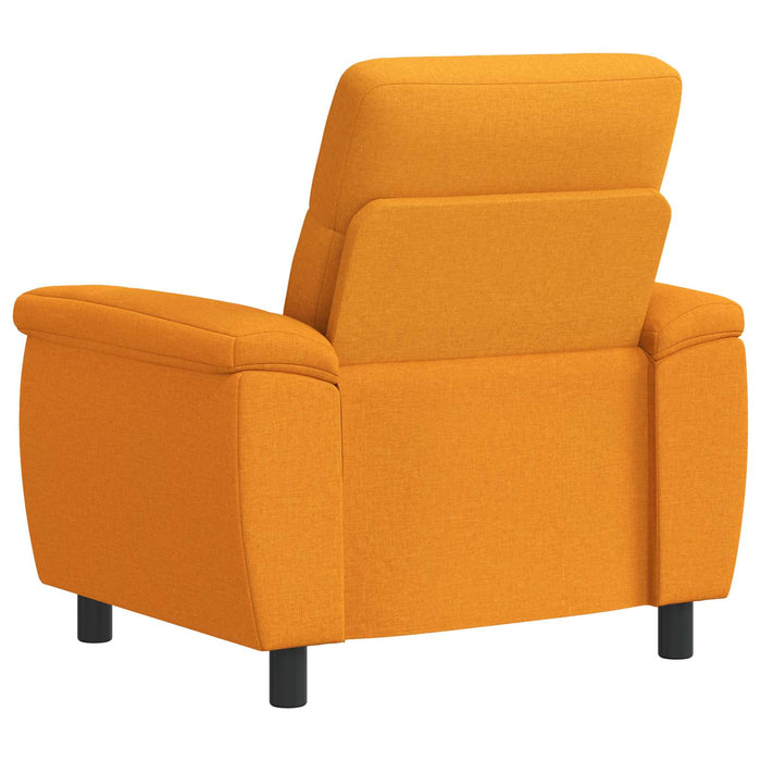 Canapea Galben Întunecat 95 x 90 x 95 cm Țesătură WALTI